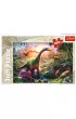 Puzzle 100 el. wiat dinozaurw Trefl