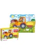 Puzzle 30 el. Profesje. Farmer Teddy Dodo