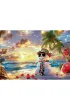 Puzzle 1000 USA Collection: Paradise Snowman Trefl