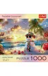 Puzzle 1000 USA Collection: Paradise Snowman Trefl