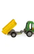 Farmer traktor �adowarka z przyczep� Wader