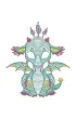 Diamond Dotz - Box Ariel the Baby Dragon Dante