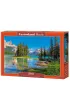 Puzzle 500 el. Maligne Lake, Canada Castorland