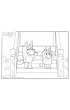 Puzzle 24 el. Bluey Monkey Jocks Lisciani