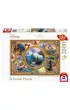 Puzzle PQ 2000 el. Bohaterowie bajek Disneya Schmidt