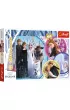 Puzzle 100 el. Glitter. W blasku mioci. Disney Frozen 2 Trefl