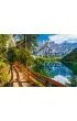 Puzzle 1000 el. Braies Lake, Italy Castorland