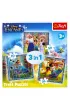 Puzzle 3w1 (20+36+50 el.) Bohaterowie magicznego Encanto Trefl