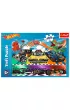 Puzzle 100 el. P�dz�ce samochody Hot Wheels Trefl