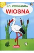 Wiosna kolorowanka
