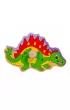 Puzzle Uk�adanka drewniana Dinozaury uchwyty Smily Play