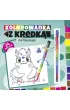 Kolorowanka z kredk�. Potworaki