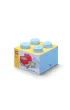 Pojemnik klocek LEGO Brick 4 Jasnoniebieski
