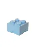 Pojemnik klocek LEGO Brick 4 Jasnoniebieski