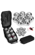 Zestaw do gry w bule kule boules petanque 8 szt. + etui i akcesoria Multistore