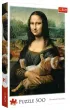 Puzzle 500 el. Mona Lisa i kot Mruczek Trefl