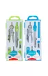 Starpak Cyrkiel metalowy 7 element�w