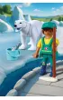 Playmobil Animals & Friends Nied�wied� polarny i�opiekun 72090