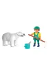 Playmobil Animals & Friends Nied�wied� polarny i�opiekun 72090