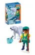 Playmobil Animals & Friends Nied�wied� polarny i�opiekun 72090