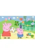 Puzzle 60 el. Zabawy w gronie przyjaci� �winka Peppa Trefl