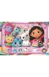 Puzzle 60 el. Maxi SuperColor. Koci Domek Gabi Clementoni