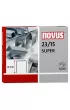 Novus Zszywki 23/15 super 1000 szt.