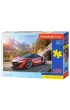 Puzzle 100 el. Sportowy samoch�d Castorland