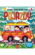 POJAZDY. DOTYKAM, POZNAJ� KOLORY I LITERY. KSI��ECZKA SENSORYCZNA Z MI�KKIM FILCEM