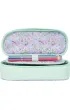 Oxford Pi�rnik z klapk� Flowers zielony