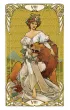 Golden Art Nouveau Tarot Mini