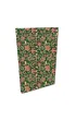 Bee-bee Notes A5 w kratk� Soft Touch Paisley Kwiaty Green