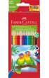 Faber-Castell Kredki Eco Colour + temper�wka 12 szt.