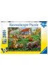 Puzzle 200 el. XXL Zwierzaki w ogrodzie Ravensburger