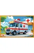 Puzzle 2x24 el. W�z stra�acki i karetka Trefl