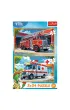 Puzzle 2x24 el. W�z stra�acki i karetka Trefl