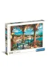 Puzzle 1000 el. HQ Balcony View Of Lake Como Clementoni