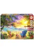 Puzzle 1000 el. Kocham pla�� Educa