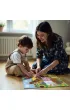 Puzzle sensoryczne Jade traktorem 20el Dodo