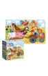 Puzzle sensoryczne Jade traktorem 20el Dodo