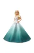 Barbie �wi�teczna Barbie zielona DGX98 Mattel