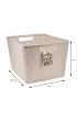 Storage Solutions Koszyk do przechowywania beowy 35x29x22 cm