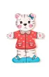 Puzzle garderoba kotki - 18 element�w Woodyland
