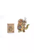 Puzzle drewniane eko 130 el. Triceratops A3 Maksik