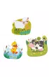 Puzzle 3w1 Zwierz�ta hodowlane Maksik
