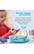 Nana`s Manners Etap 2, Talerz silikonowy tr�jdzielny z przyssawk�, niebieski
