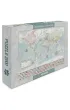 Puzzle 2000 el. �wiat polityczny m. stylizowana ArtGlob