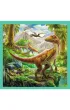 Puzzle 3w1 (20+36+50 el.) Niezwyk�y �wiat dinozaur�w Trefl