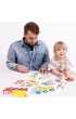 Puzzle progresywne 33 el. Pojazdy na budowie Bright Junior Media