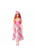 Barbie ksi�niczka w r�owym stroju Mattel